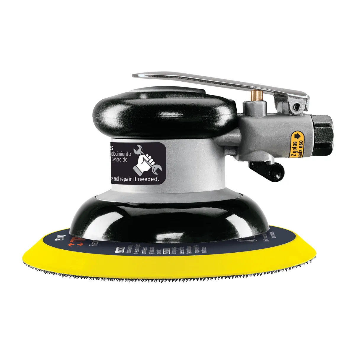 TRUPER - Lijadora orbital neumática industrial 6 Truper