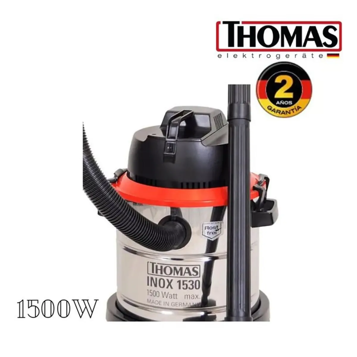 THOMAS - ASPIRADORA POLVO Y AGUA 30L DE 1500W TECNOLOGÍA ALEMANA THOMAS