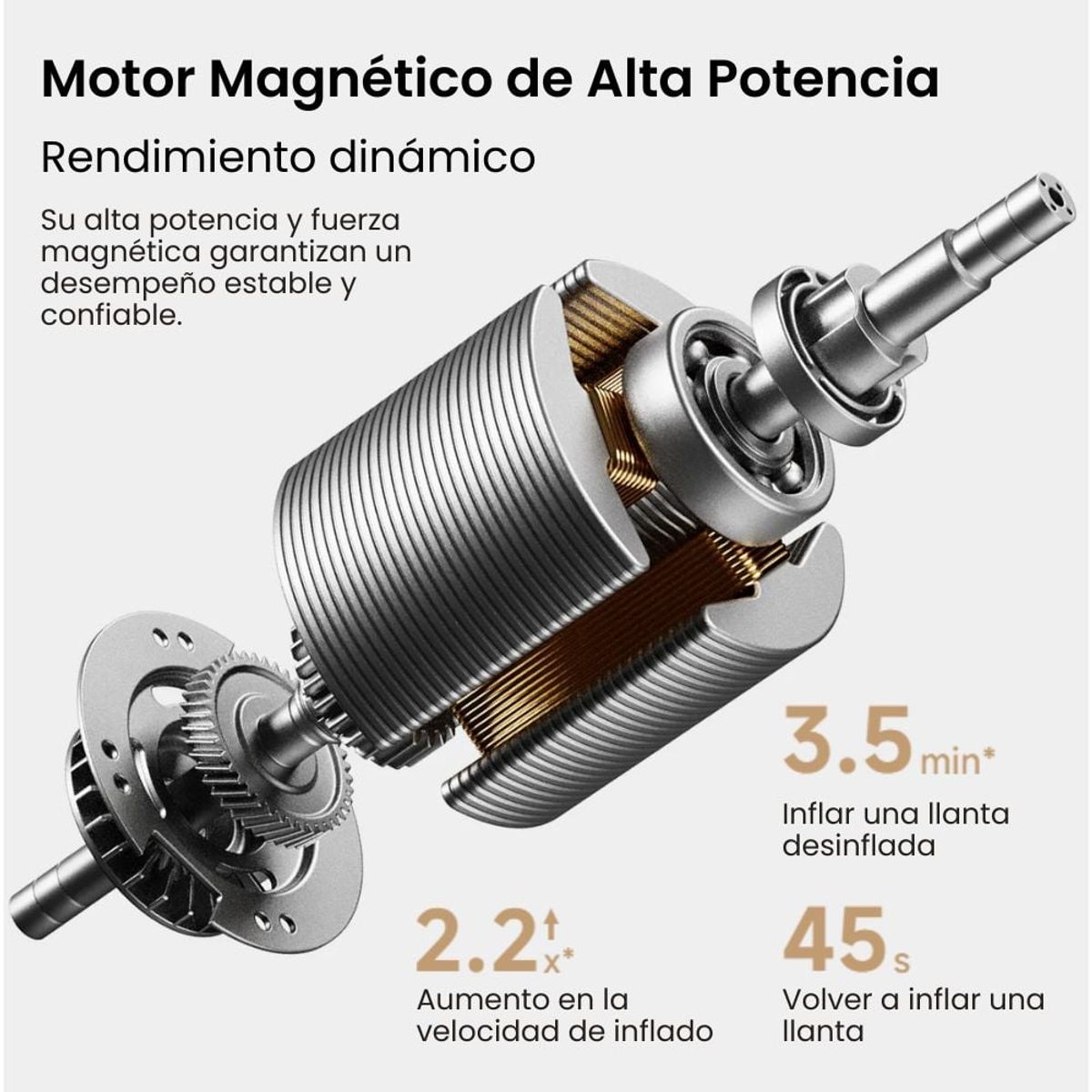 XIAOMI - Compresor Eléctrico De Aire Xiaomi Portátil 2 Pro Negro