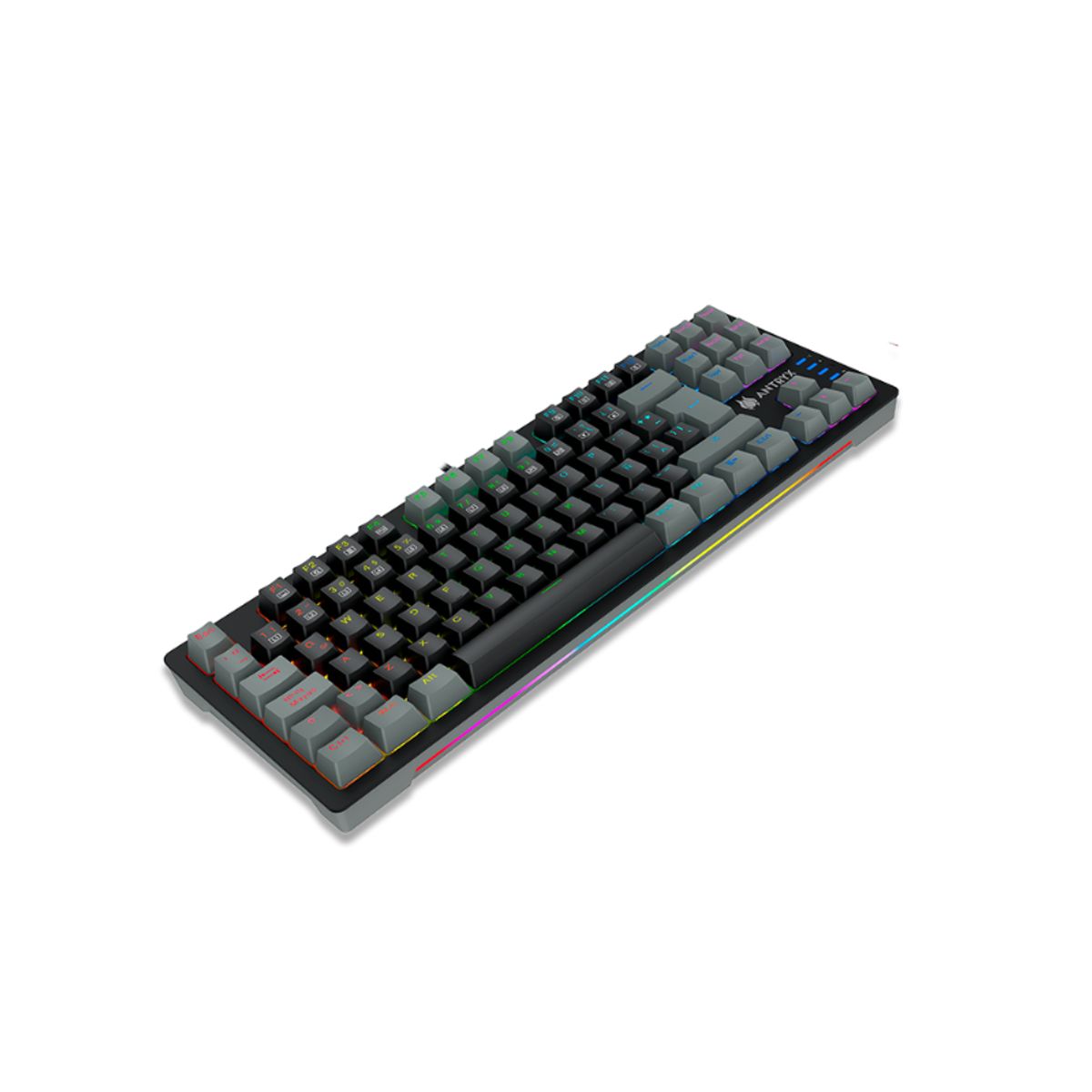 ANTRYX - Teclado Mecánico TKL Aantryx MK840L Black & Gray Blue Switch