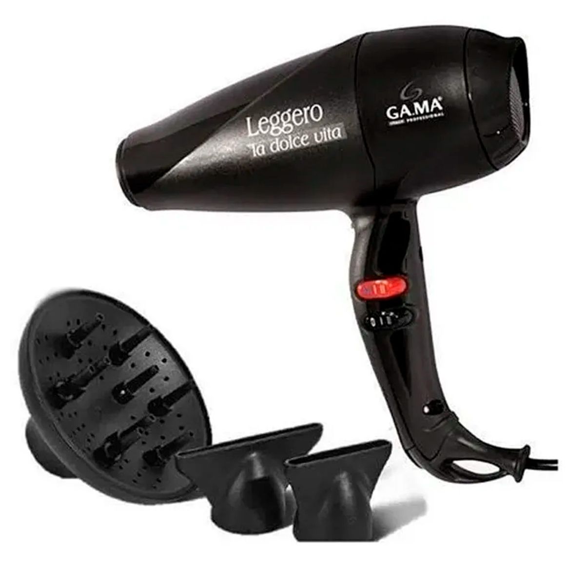 GAMA - Secadora Profesional Gama Leggero Black Ion BECHD000000849