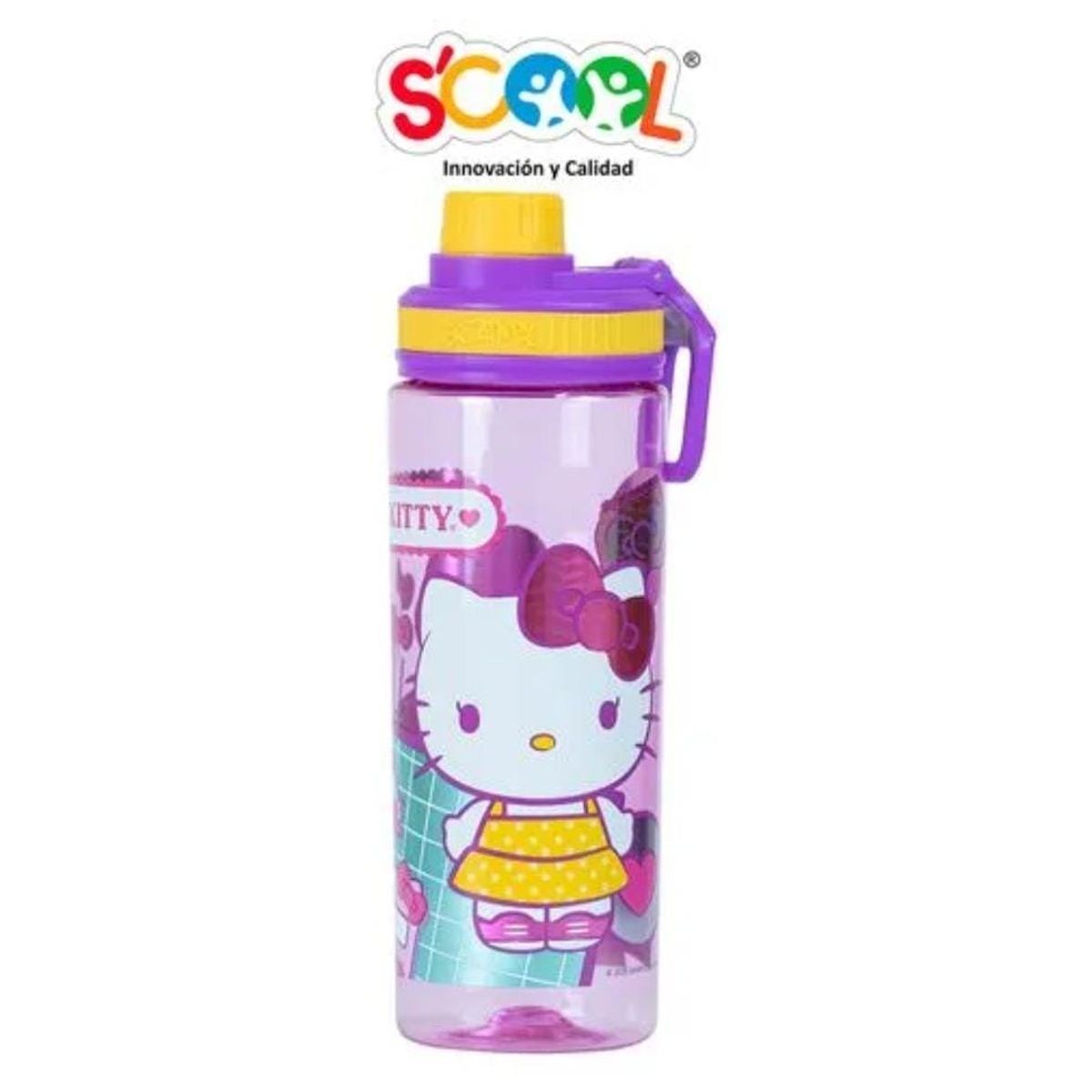 SCOOL - TOMATODO 500 ml c/Tapa Rosca Hello Kitty