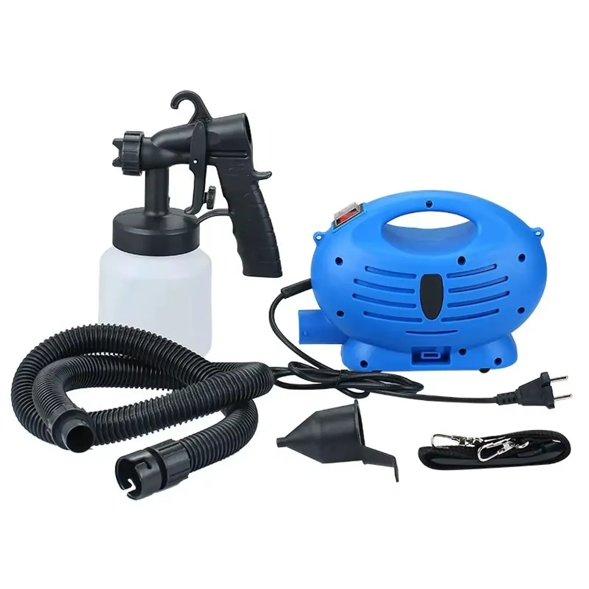 GENERICO - Pistola para Pintar 650W Electrica Compresora Tanque Plastico