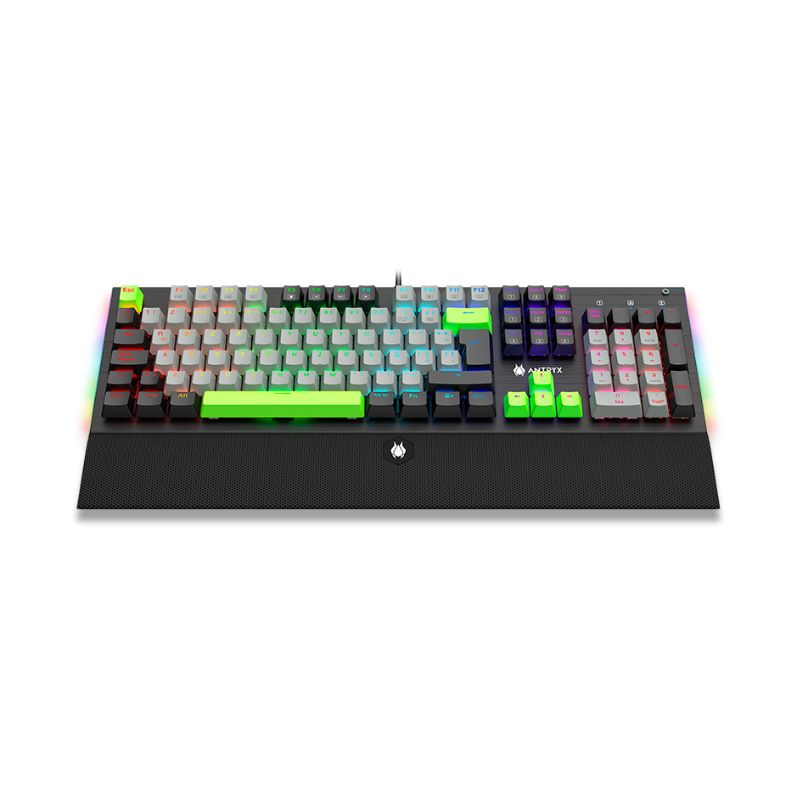 ANTRYX - Teclado Mecánico Antryx MK Zigra Evo Black & Gray Red Switch