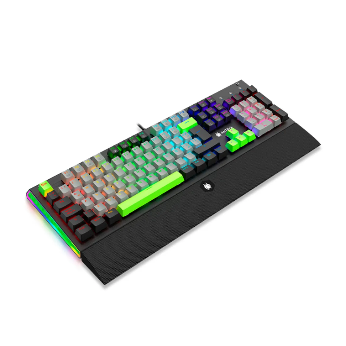 ANTRYX - Teclado Mecánico Antryx MK Zigra Evo Black & Gray Red Switch