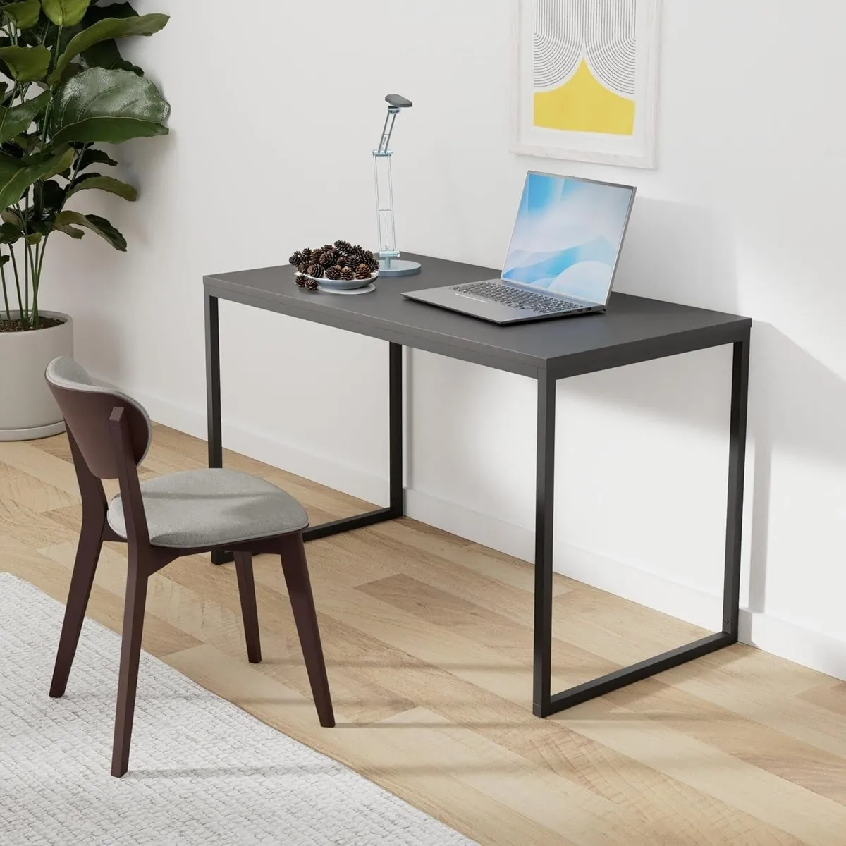 GENERICO - Escritorio Industrial Autumn Negro Coricha Home