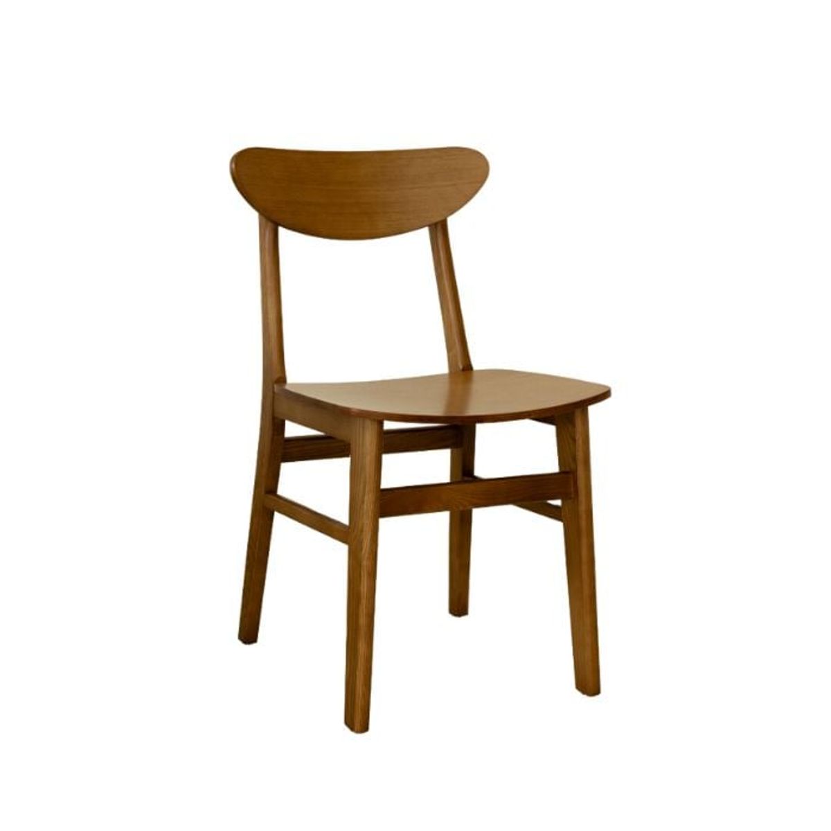 NIHM - Silla de Comedor Buhl Marrón Oscuro