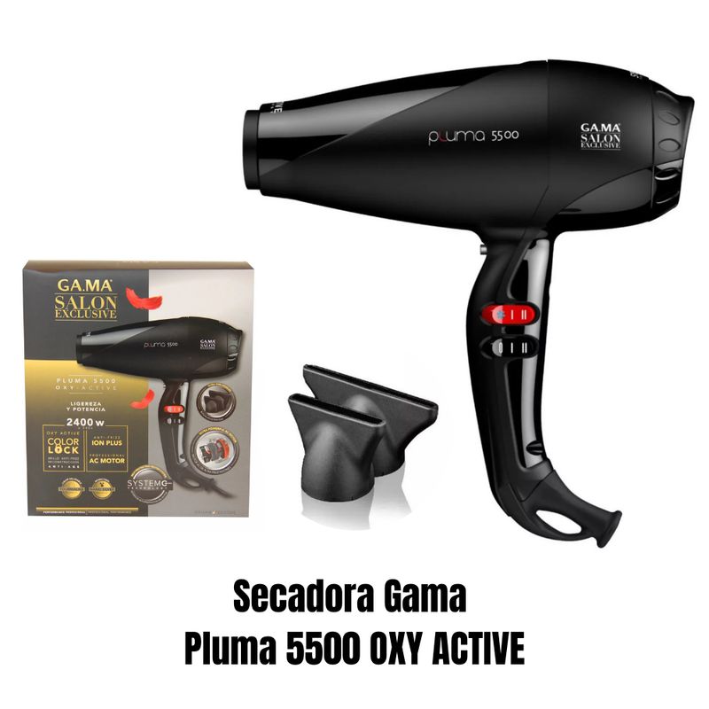 GAMA - Secadora Gama Profesional 5500 Pluma Oxy-Active