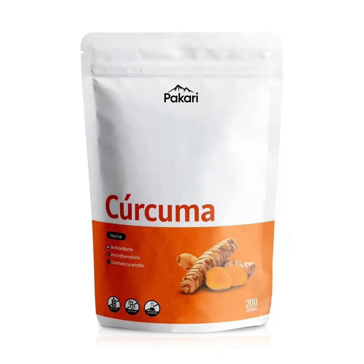 VITAMINA - Cúrcuma en Polvo (200g) - Pakari