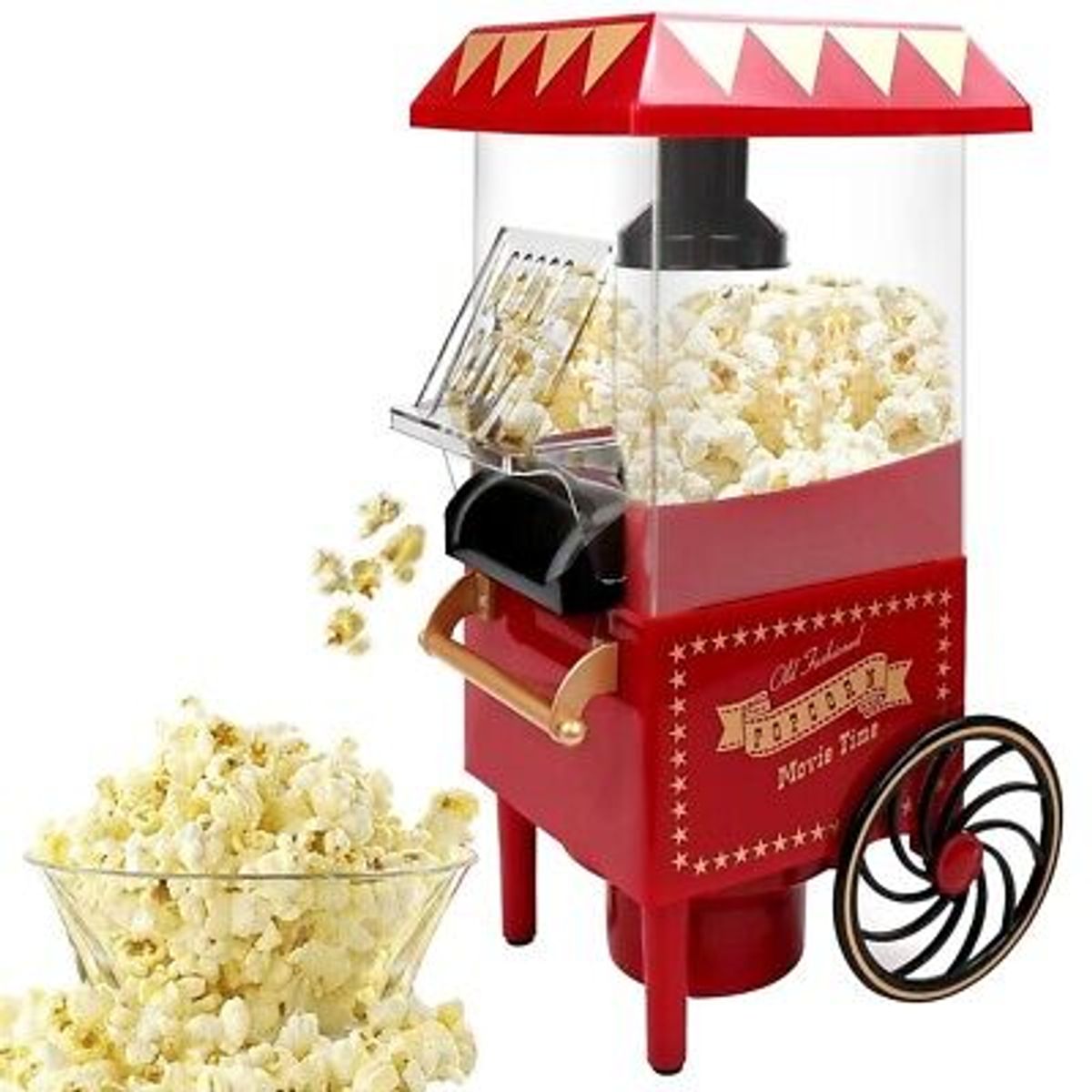 OEM - Máquina Eléctrica para hacer Palomitas de Maiz Pop Corn sin Aceite