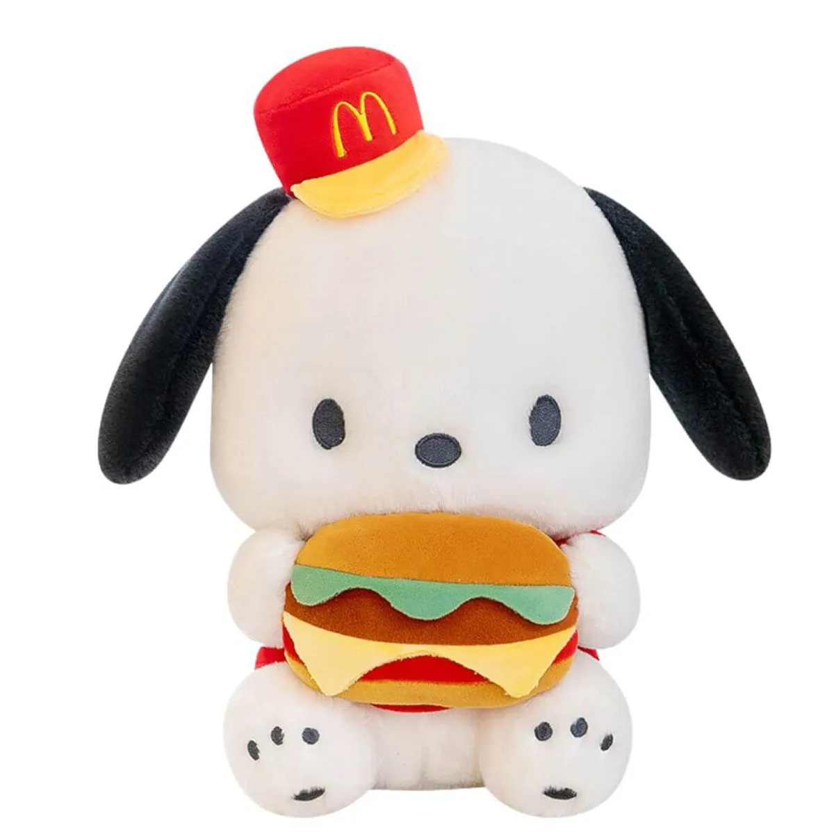 GENERICO - Peluche Pochacco Hamburguesa Importado - 47 cms alto