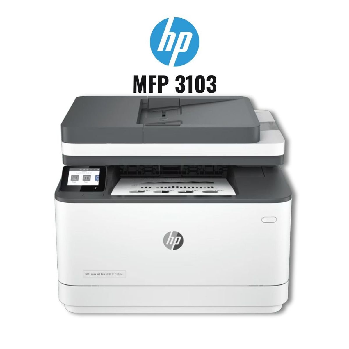 HP - Impresora Multifuncional HP LaserJet Pro MFP 3103fdw