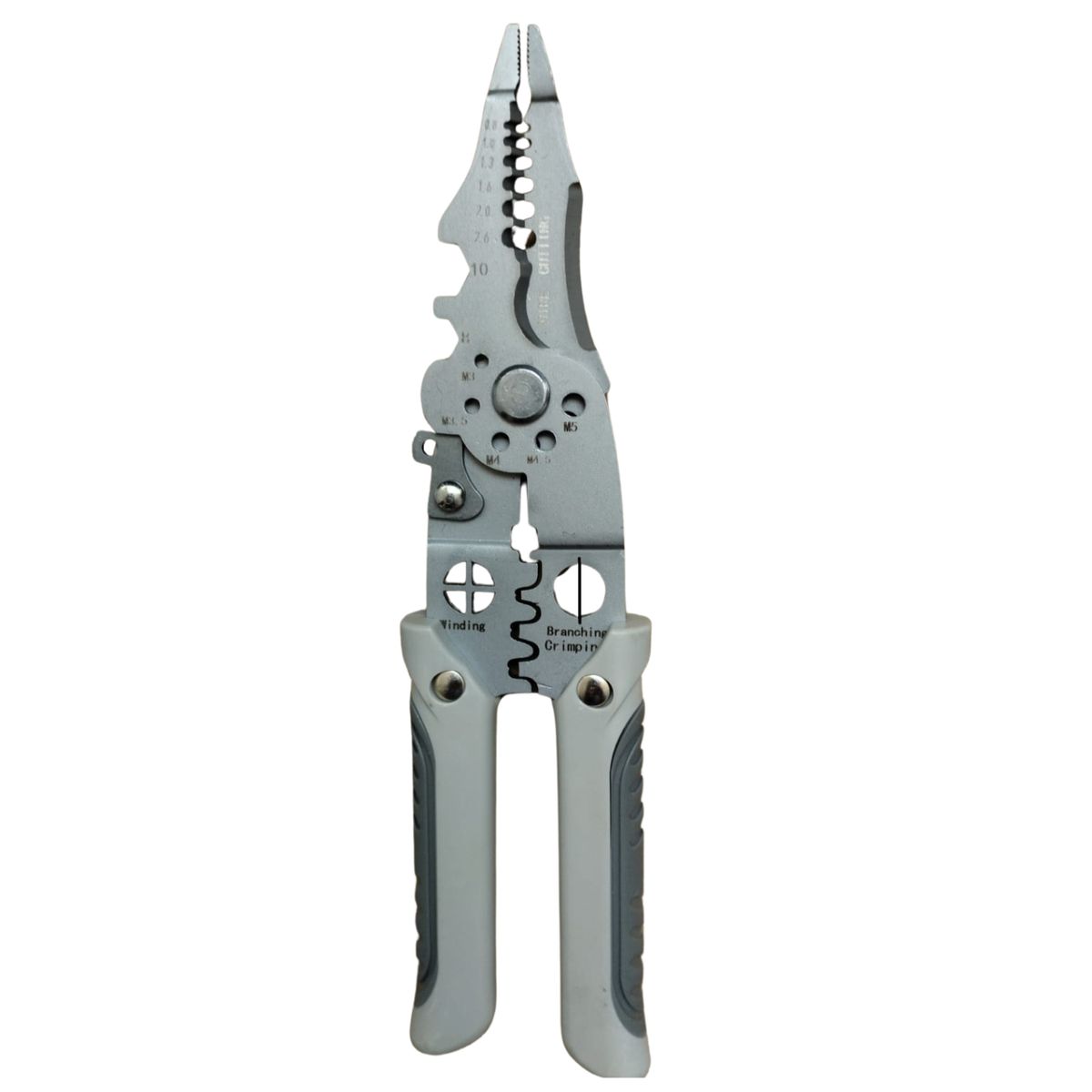 GENERICO - ALICATE MULTIFUNCIONAL 9 EN 1  PELACABLE, CORTACABLE, PRENSACABLE, ETC