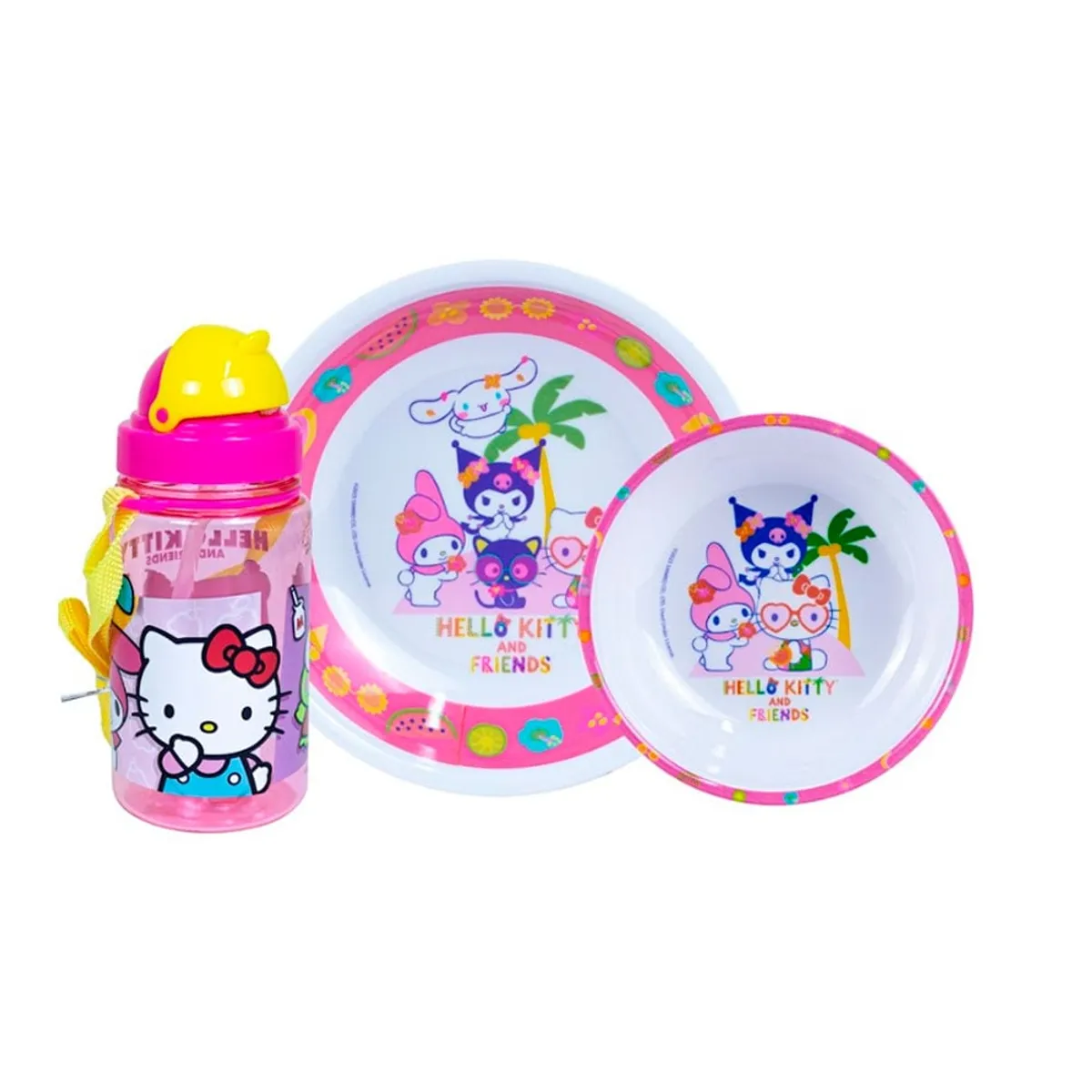 SCOOL - Vajilla infantil Hello Kitty & Amigos +Tomatodo Scool 703510