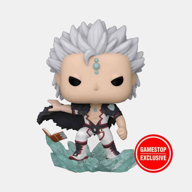 FUNKO - FUNKO POP BLACK CLOVER - MARS WITH BOOK GAMESTOP EXCLUSIVE