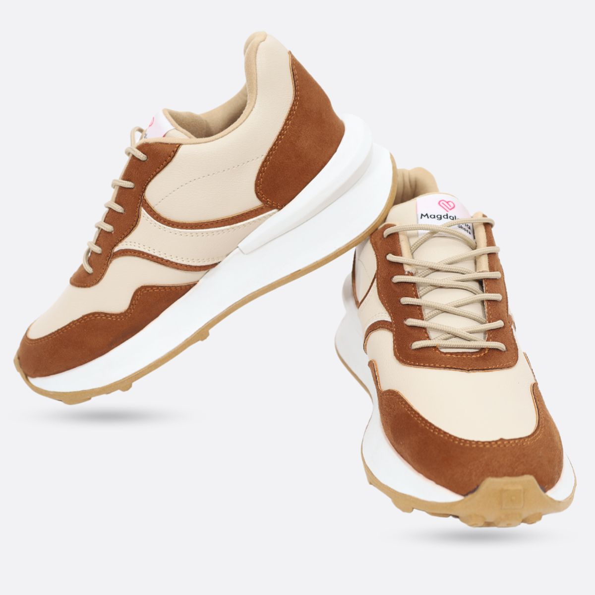 MAGDALENA SHOES - Zapatillas Mujer Aria 870 Camel