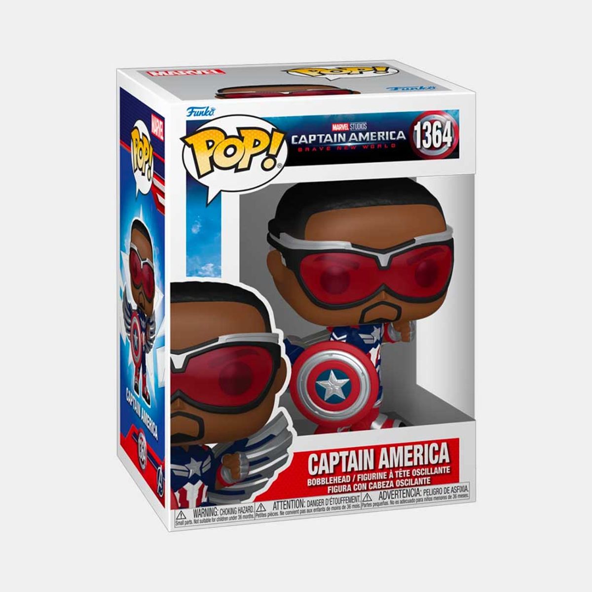 FUNKO - FUNKO POP CAPTAIN AMERICA BRAVE NEW WORLD - CAPTAIN AMERICA