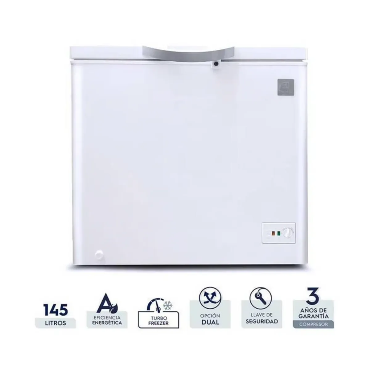 ELECTROLUX - Congelador Horizontal Electrolux Cycle Defrost 145L EFCC20C2HQW