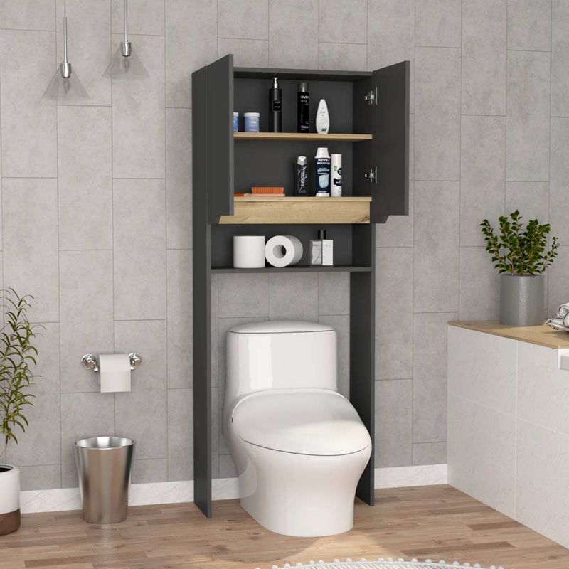 GENERICO - AHORRADOR DE ESPACIO LONDRES -  DUNA-PLOMO - ENVÍO ARMADO Y MELAMINA 18mm