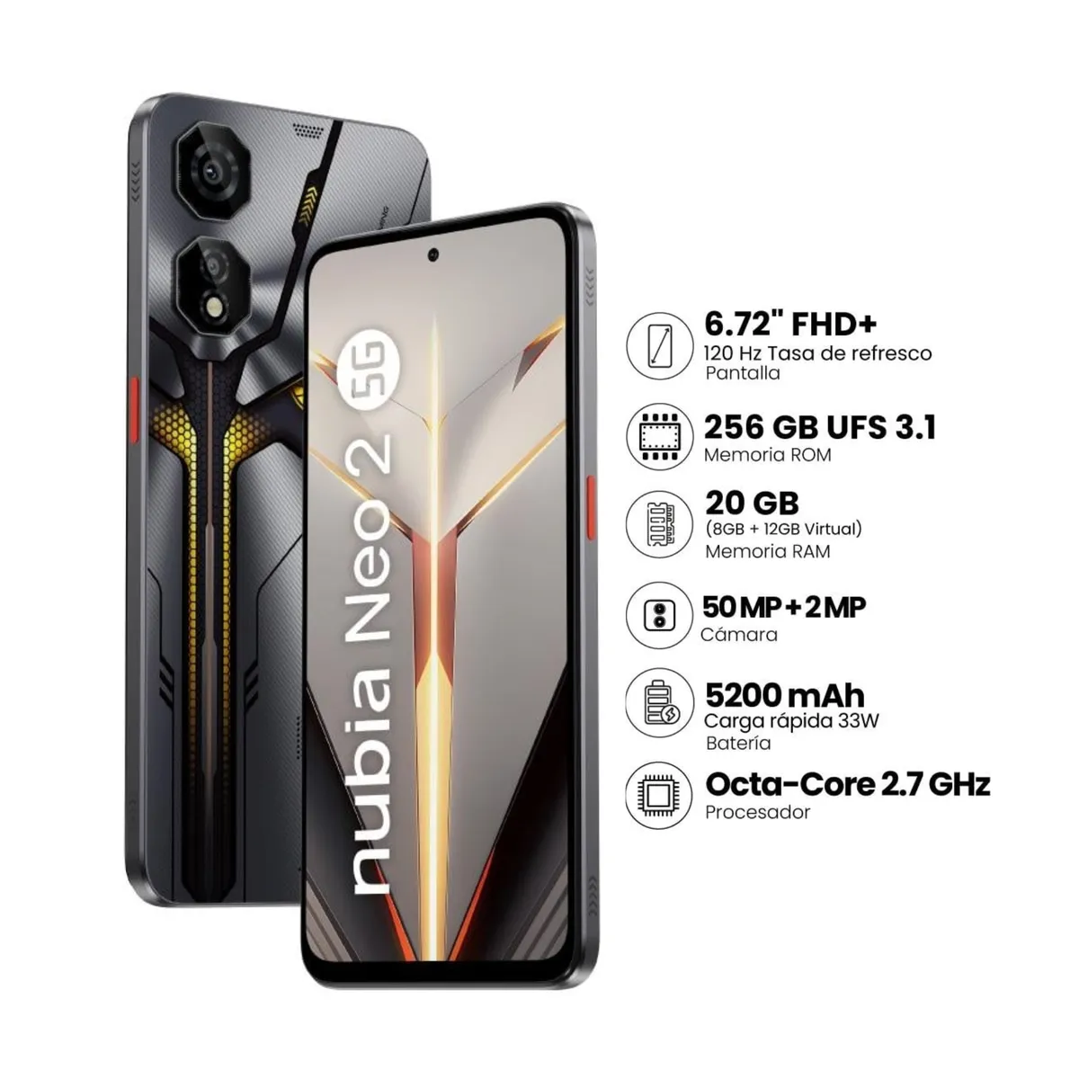 ZTE - ZTE NUBIA NEO 2 5G 8GB 256GB