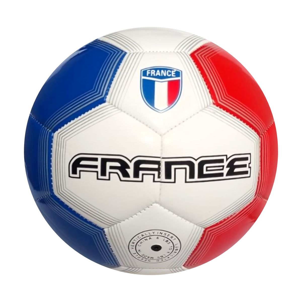GENERICO - PELOTA PARA FÚTBOL TALLA 5 CUERO COSIDO FRANCIA