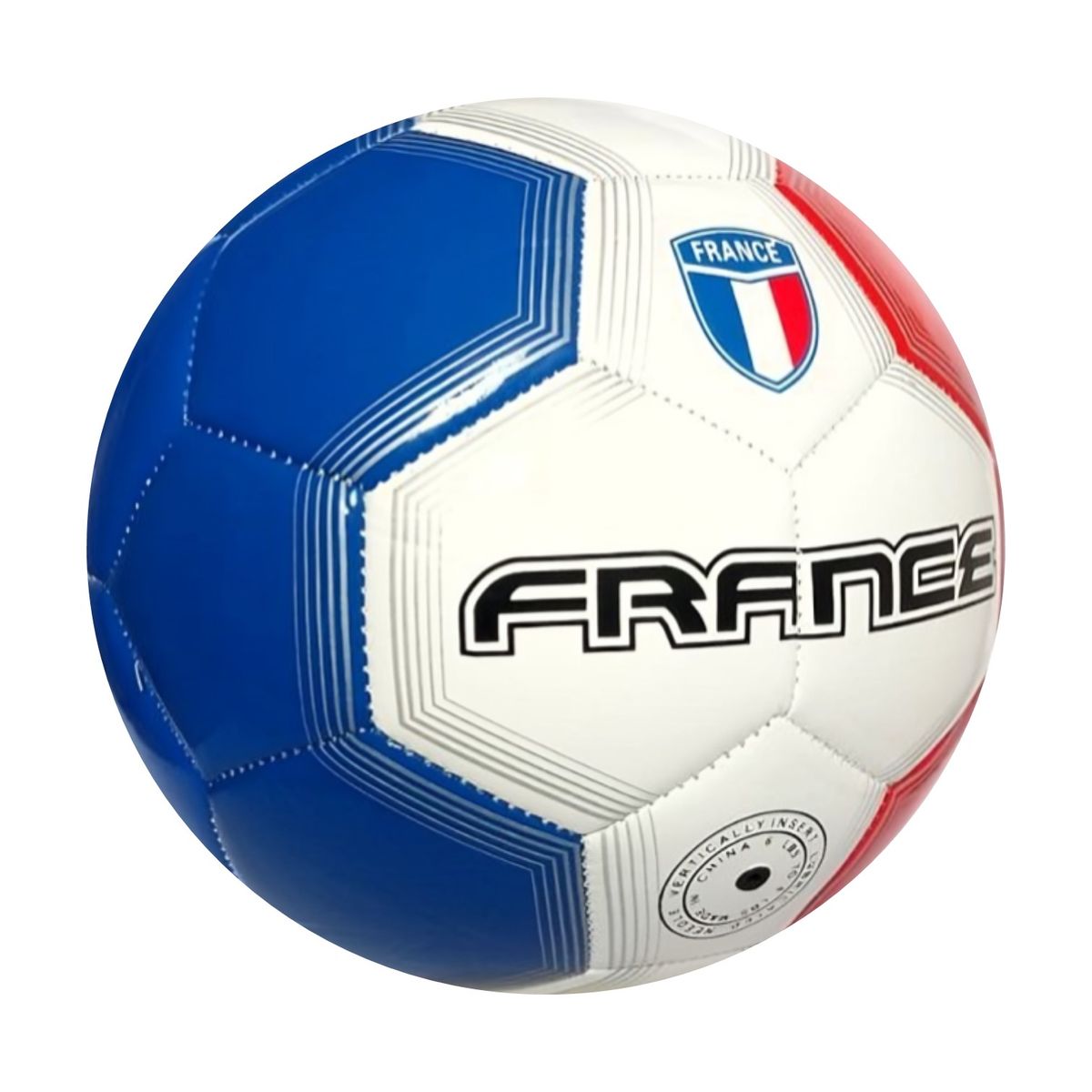 GENERICO - PELOTA PARA FÚTBOL TALLA 5 CUERO COSIDO FRANCIA