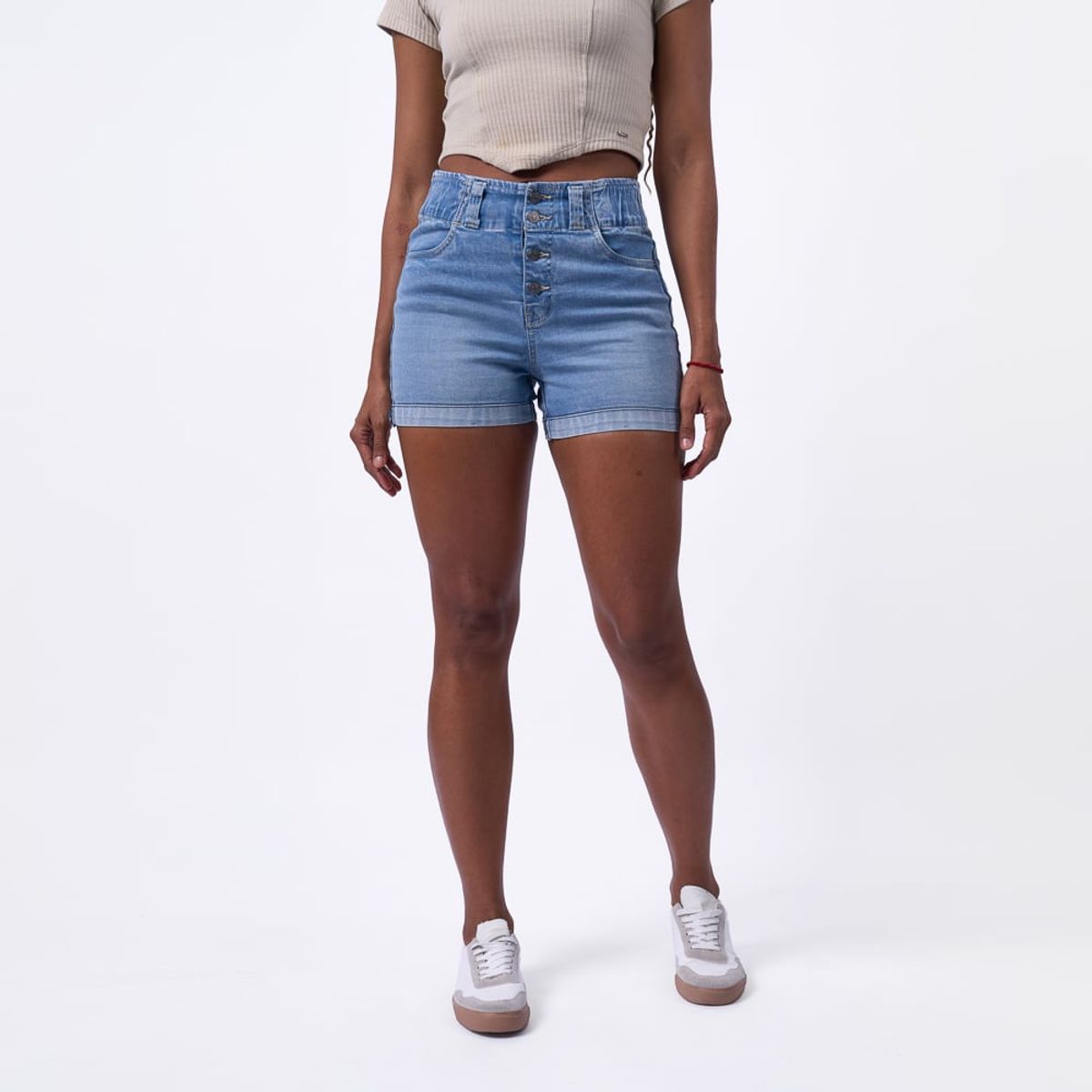 TAYSSIR - SHORT KP25 CESIA DENIM CONFORT