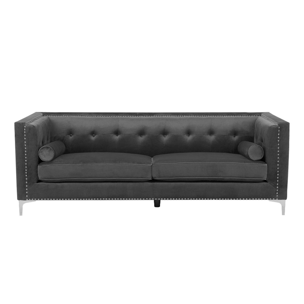 SHEGOSE - SG SOFA 3 CUERPOS MANTIS GRIS OSCURO