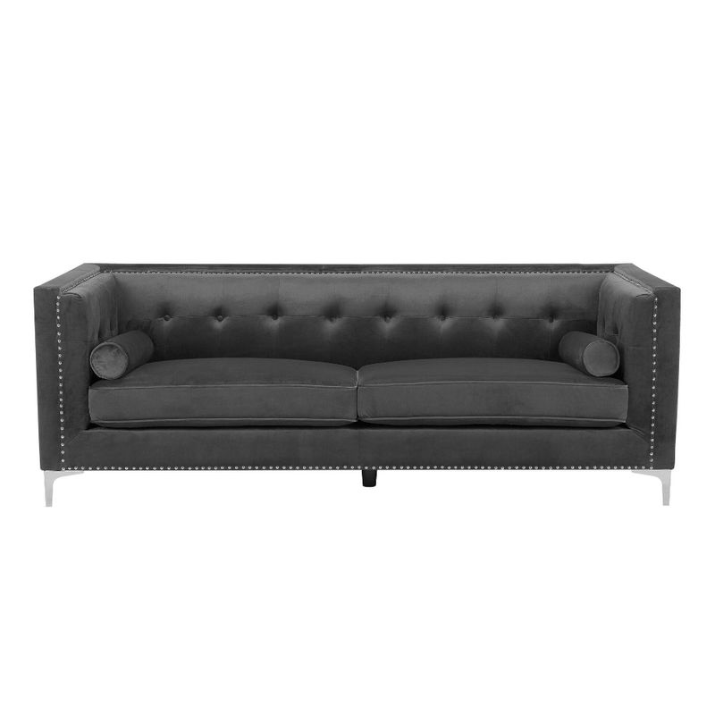 SHEGOSE - SG SOFA 3 CUERPOS MANTIS GRIS OSCURO