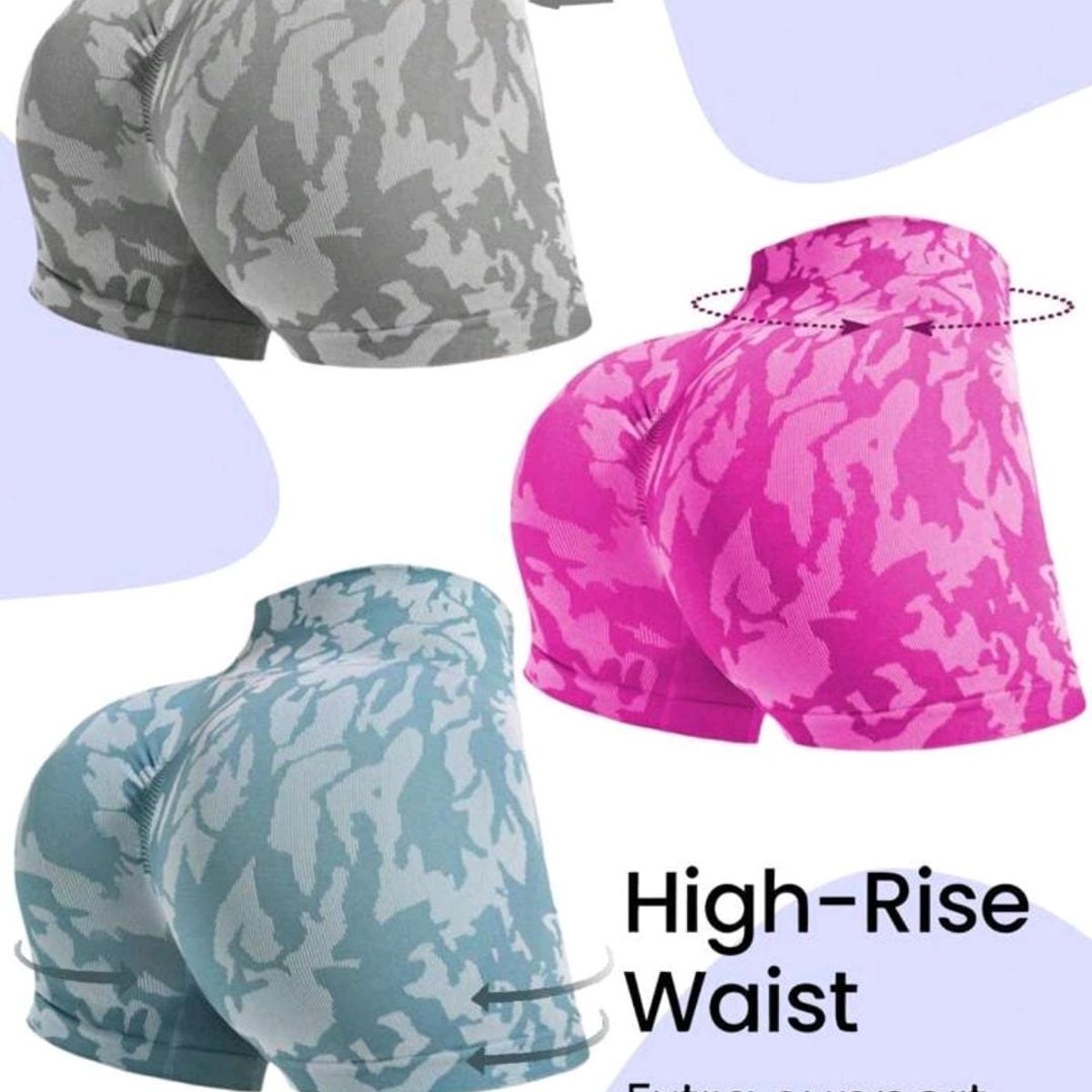 GENERICO - SHEIN Shorts deportivos con estampado