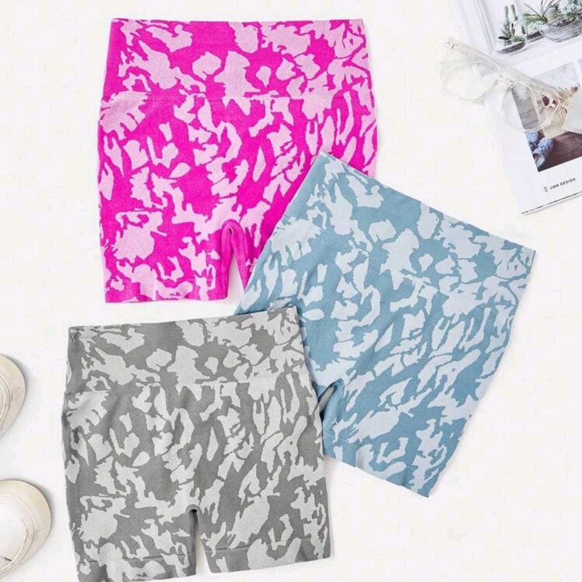 GENERICO - SHEIN Shorts deportivos con estampado