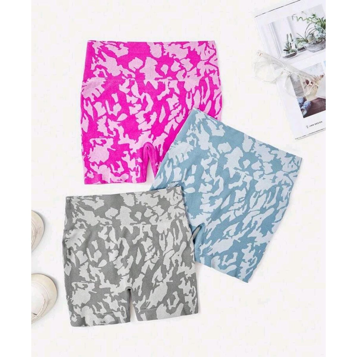 GENERICO - SHEIN Shorts deportivos con estampado