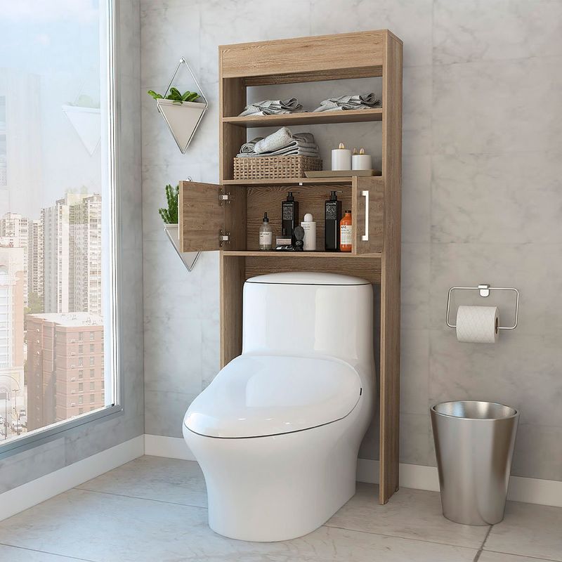 GENERICO - AHORRADOR DE ESPACIO OSLO MIEL - ENVÍO ARMADO Y MELAMINA 18mm