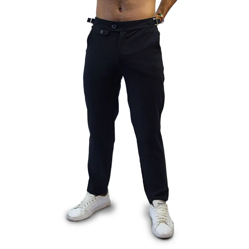 DM DEXMEN - Pantalon Dexmen Evilla Negro