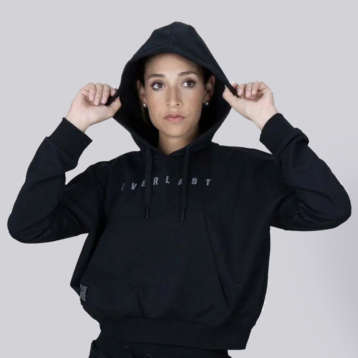 EVERLAST - HOODIE FEM POLYCOT EVERLAST PUFFED