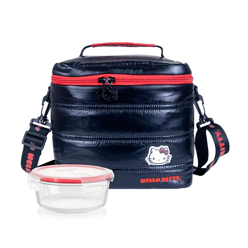 PYREX - Lonchera Pyrex Termica Hello Kitty Totem Black Taper 400ml 300451