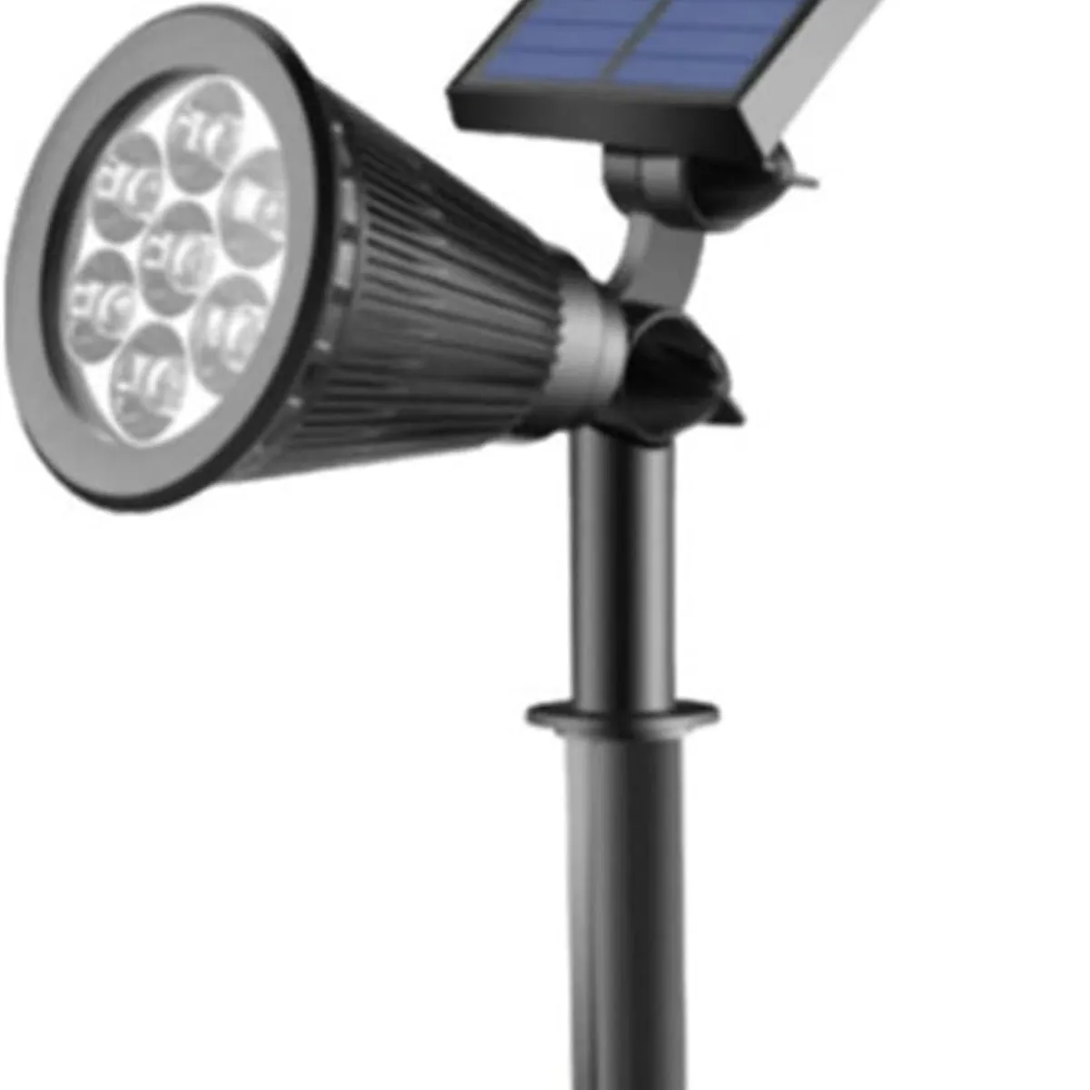 OEM - Estaca Solar LED Lampara Jardín Iluminación Decoración Exterior 7LEDS