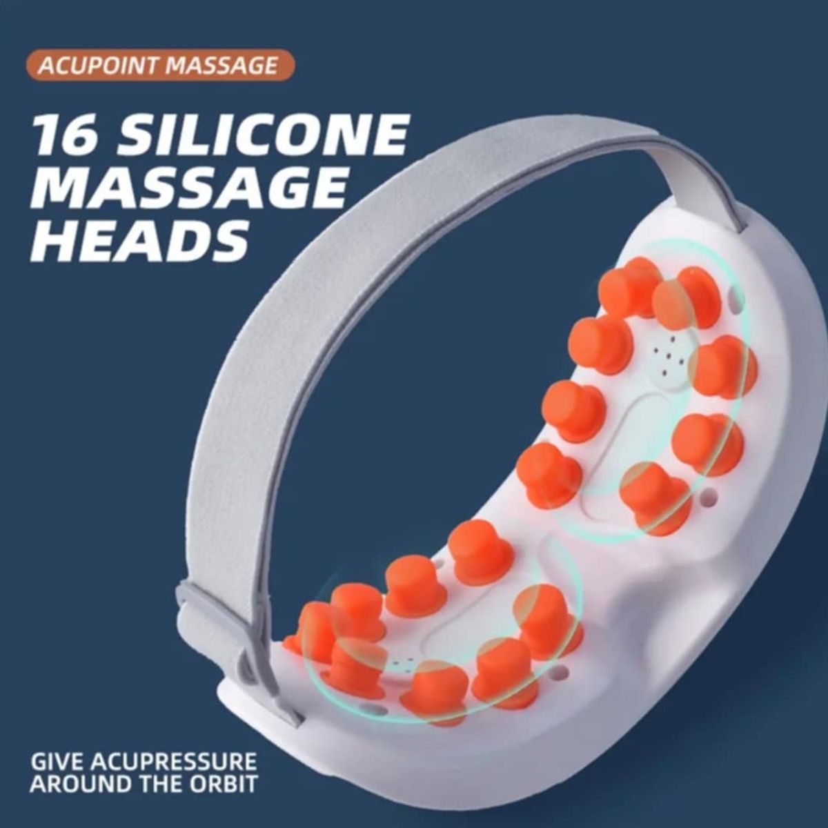 GENERICO - Masajeador de Ojos Profesional Gafas Shiatsu Bionico Inteligente