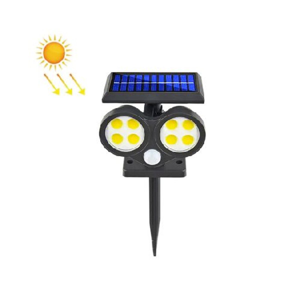 OEM - Reflector Solar con Sensor de Movimiento Luces de Césped LF 1906B