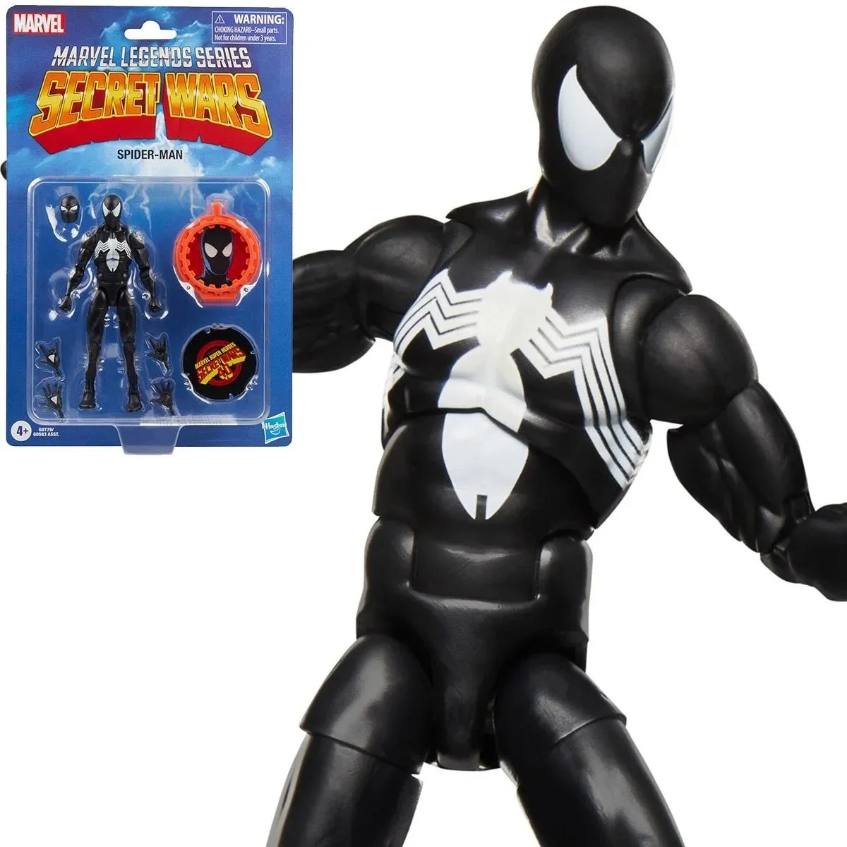 MARVEL - Figura Spiderman Secret Wars Marvel Legends Spider-Man