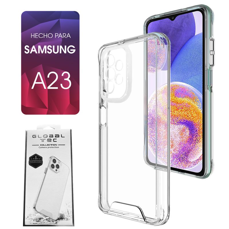 ASIA IMPORT - Space Case Transparente Samsung A23 Funda Para celular