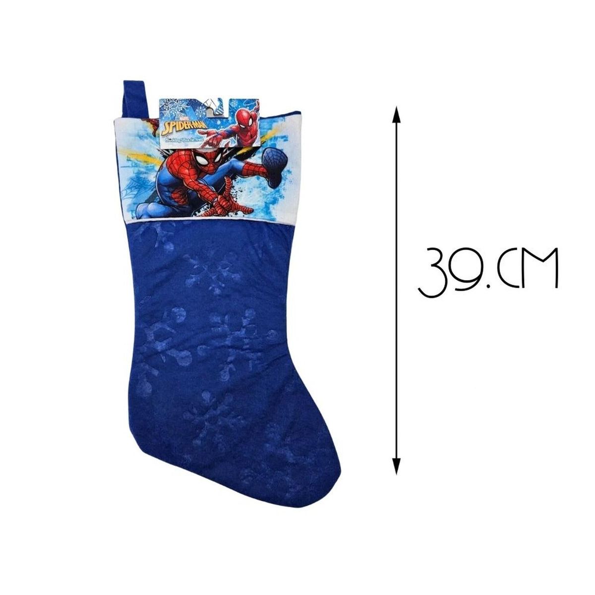 DISNEY - Bota Navideña Hombre Araña - Azul