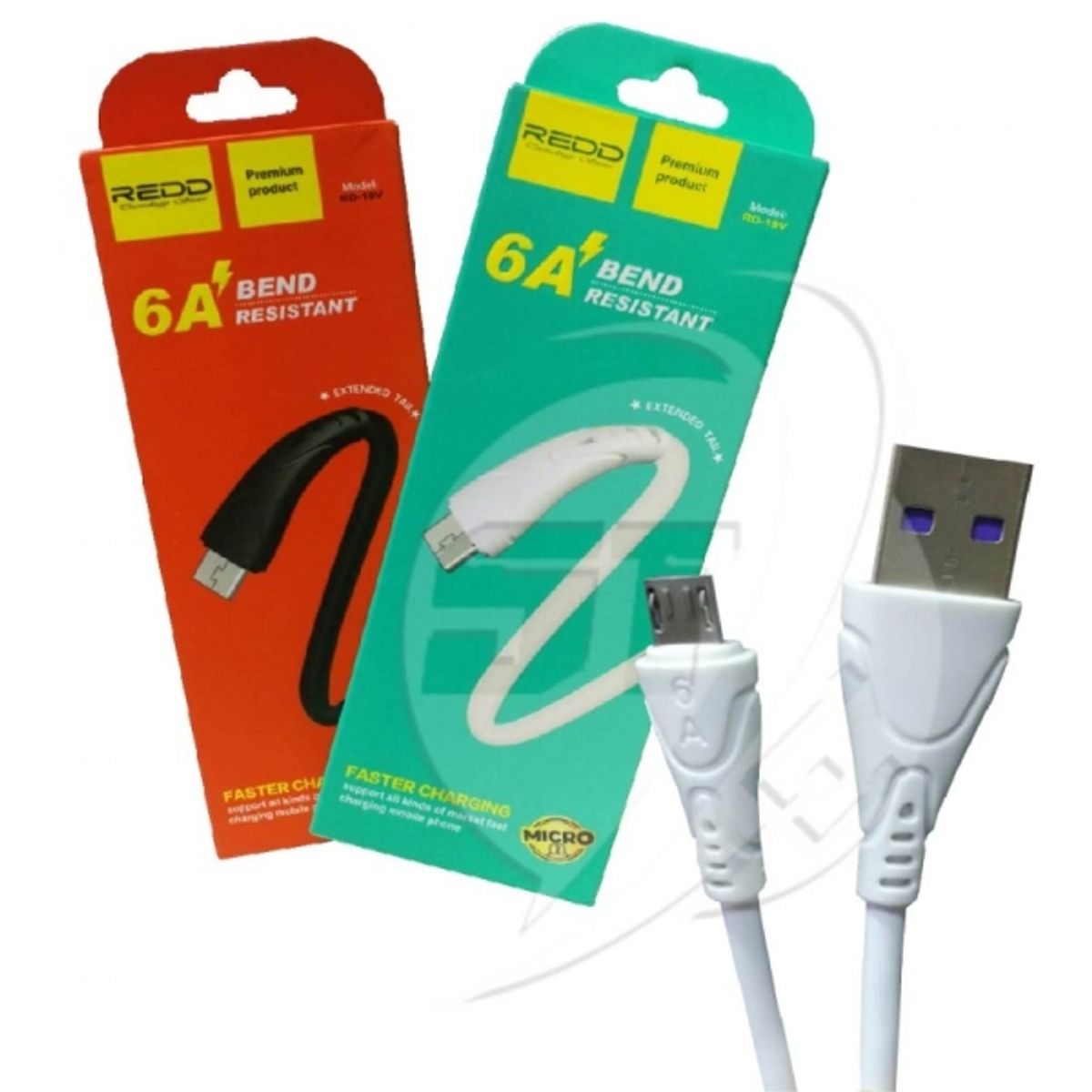 GENERICO - CABLE LIGHTNING CARGA RAPIDA 19V ANDROID  IPHONE  BLANCO ANTIDOBLEZ REED