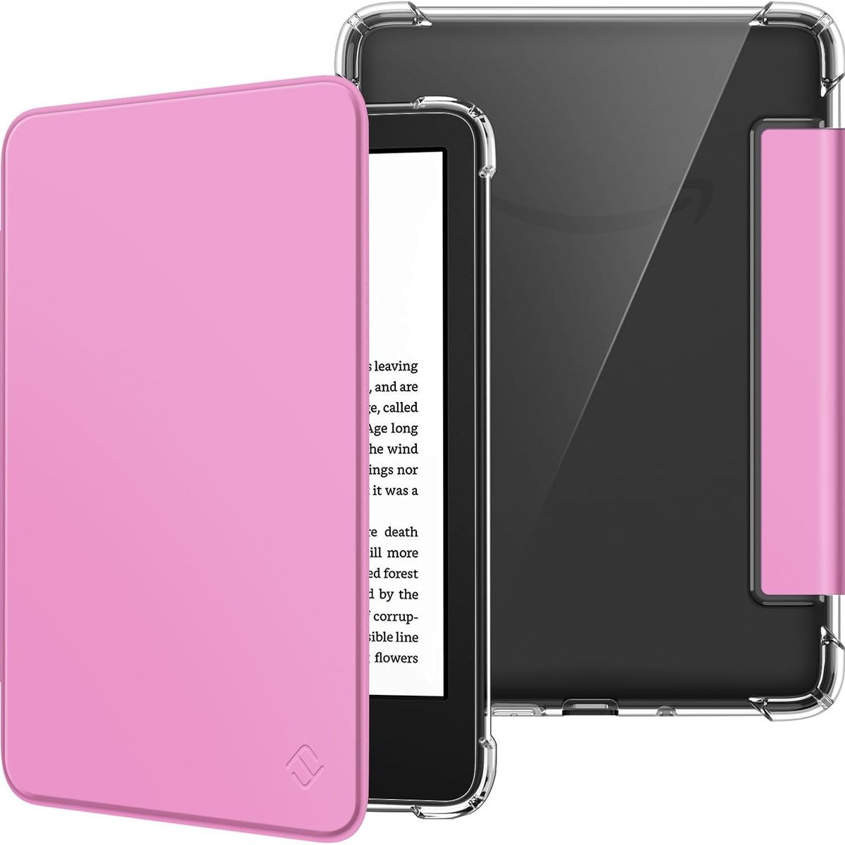 FINTIE - Funda para Kindle 11th gen 2024/2022 de 6 pulgadas - Pink Bubble