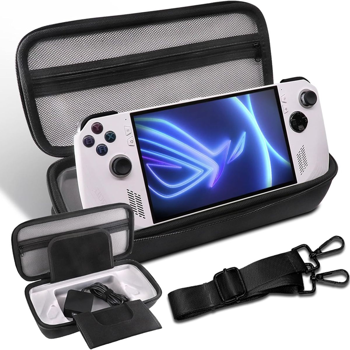 GENERICO - Estuche Case Protector Compatible Asus Rog Ally 2023 y Rog Ally X 2024