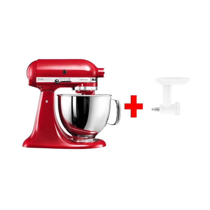 KITCHENAID - KitchenAid Batidora Artisan 4.7 L + Picadora de alimentos 5KSM150FGEER