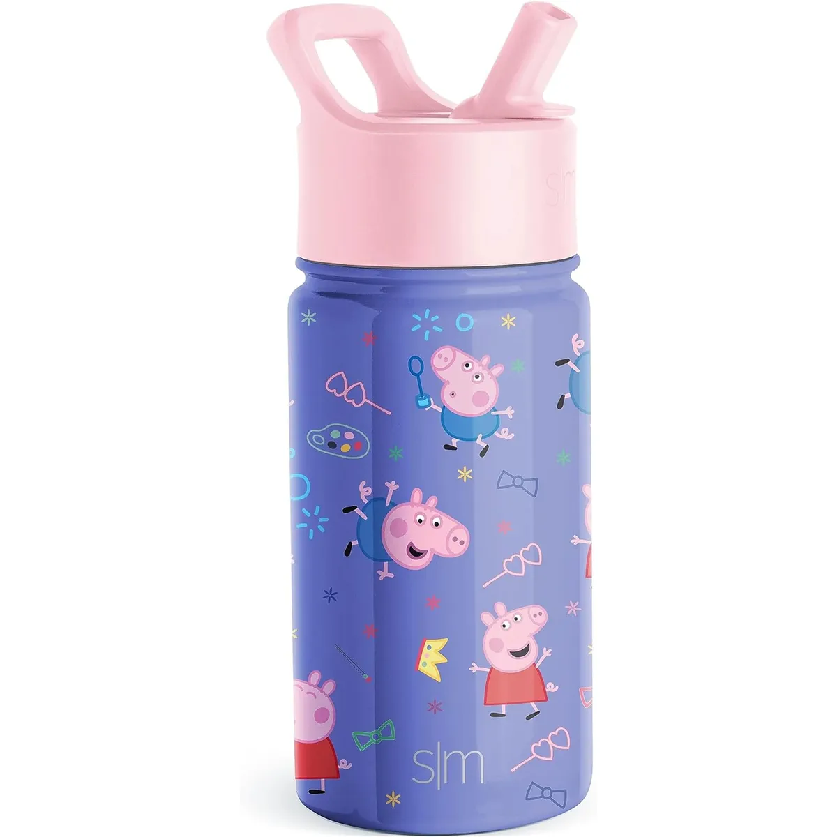 SIMPLE MODERN - Botella Térmica De Acero Inoxidable Tomatodo Peppa Pig