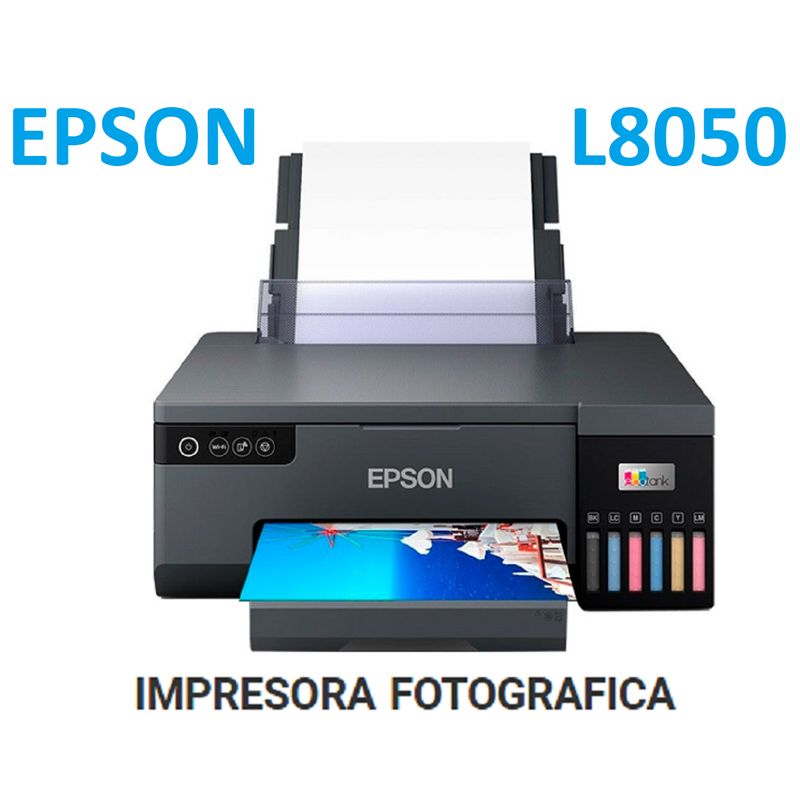 EPSON - Impresora Fotografica EPSON de Tinta L8050