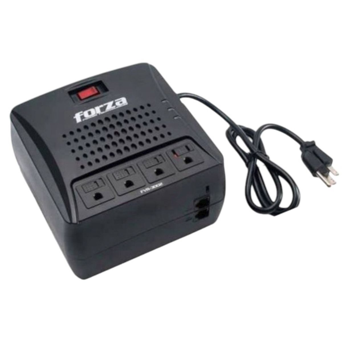 Estabilizador FORZA FVR-3002 3000VA 1500W 4 TOMAS 220V Regulador, marca FORZA - Foto 2
