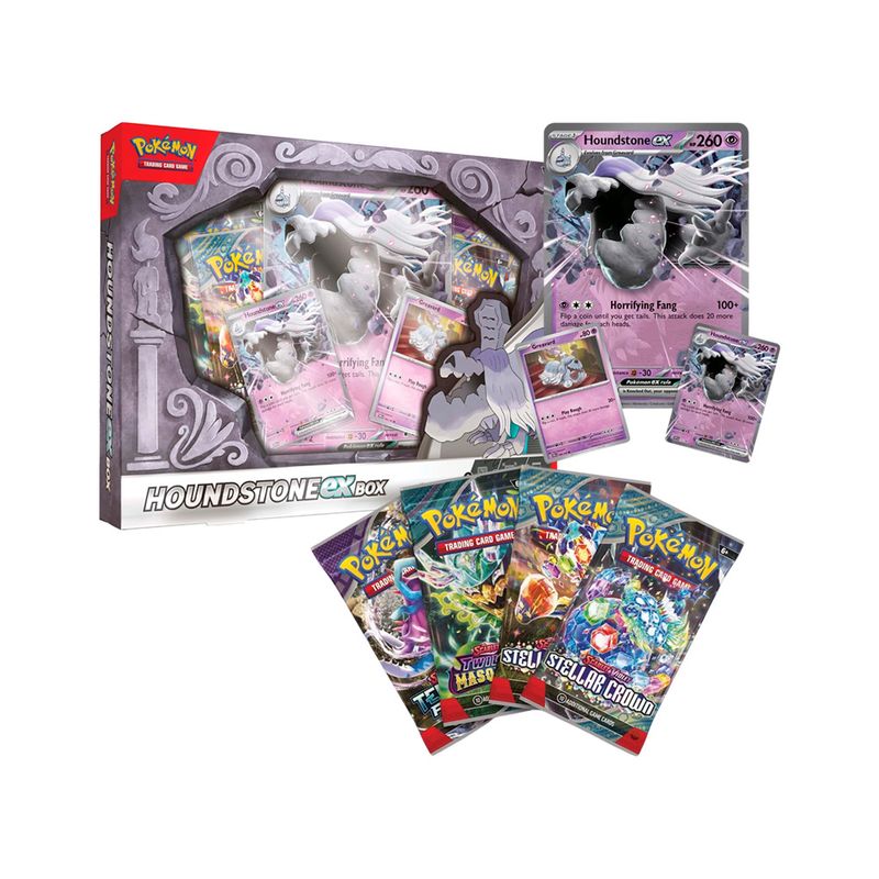POKEMON - Pokemon TCG Houndstone Ex box Ingles
